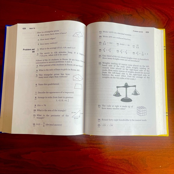 Saxon Math 76 third edition - Picture 3 of 10